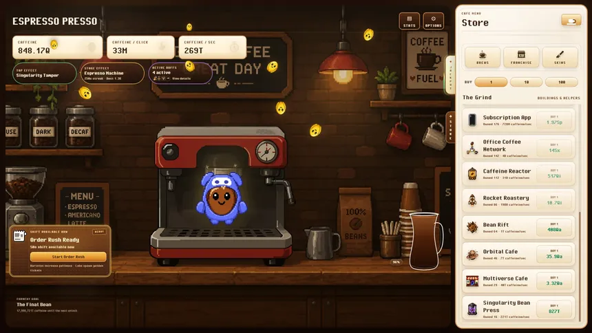 Скриншот 1 к игре Espresso Presso