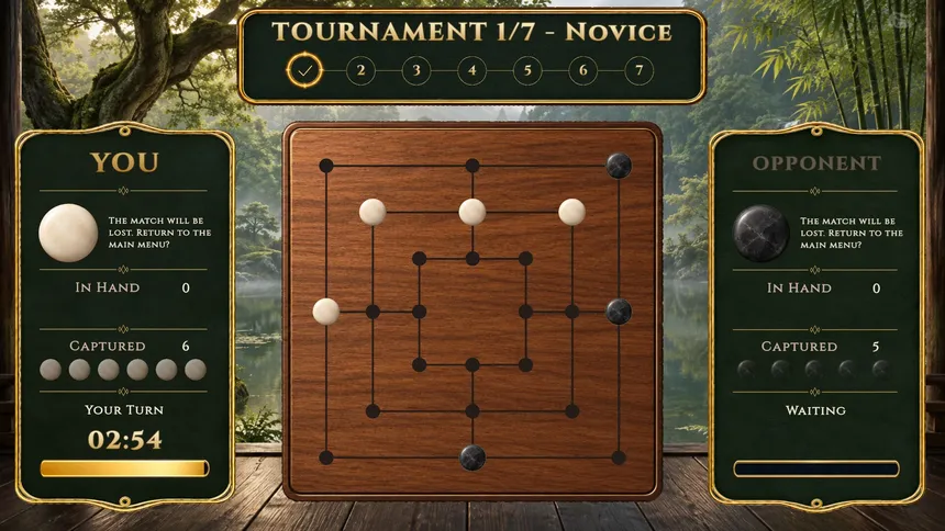 Скриншот 6 к игре Ninewrought: Nine Men's Morris