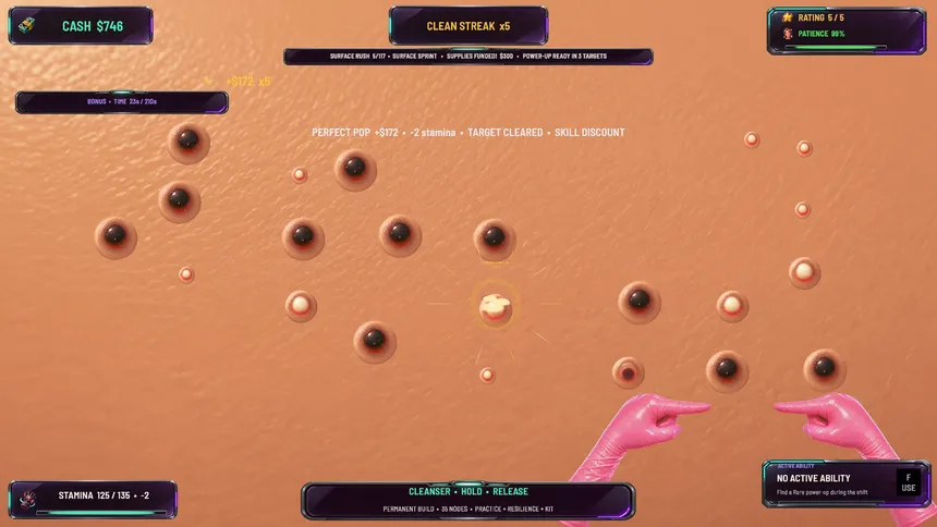 Скриншот 3 к игре Pore Panic