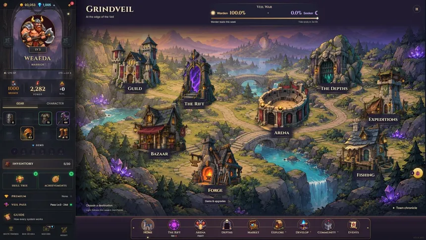 Скриншот 1 к игре Grindveil