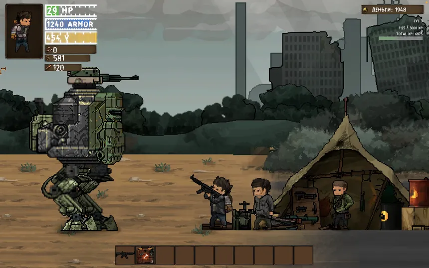 Скриншот 1 к игре Humans Bots & Zombies