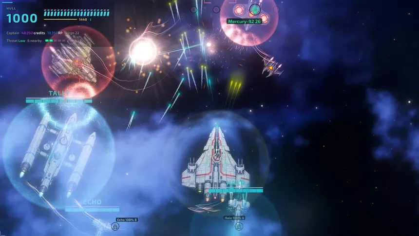 Скриншот 1 к игре Space Defender: Frontier Squadron