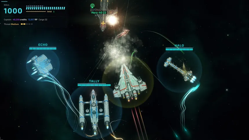 Скриншот 3 к игре Space Defender: Frontier Squadron