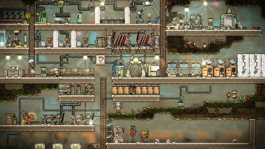 Скриншот 1 к игре Oxygen Not Included