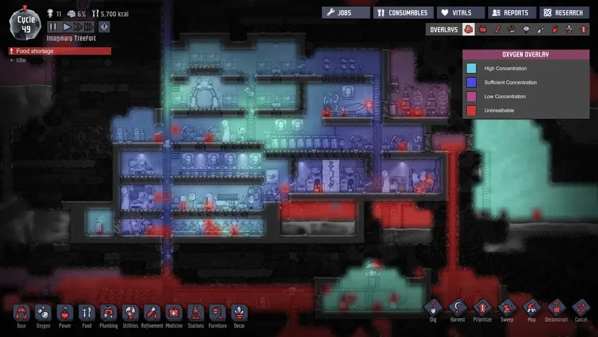 Скриншот 5 к игре Oxygen Not Included