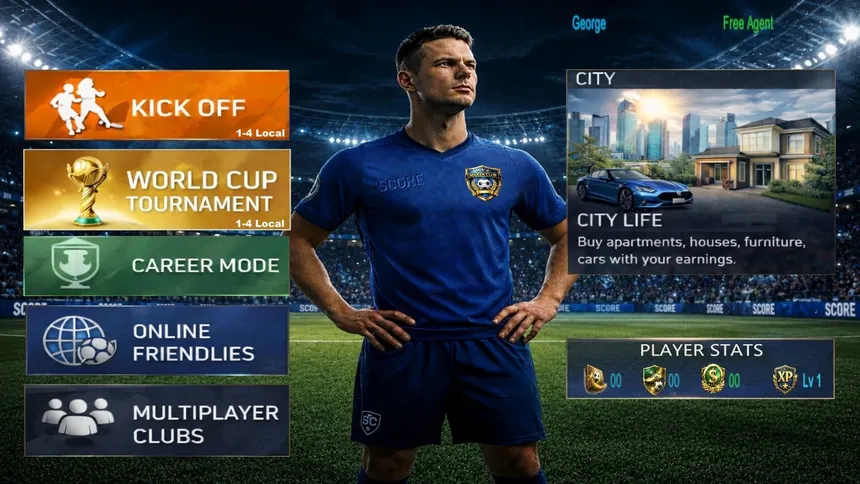 Скриншот 2 к игре SCORE Soccer