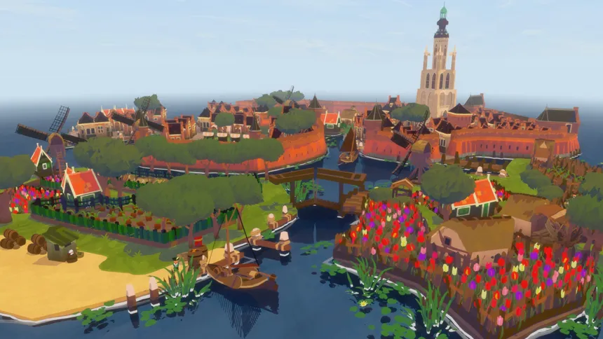 Скриншот 2 к игре POLDERS: A Dutch City Builder