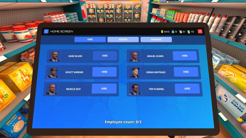 Скриншот 3 к игре Supermarket Guard Simulator
