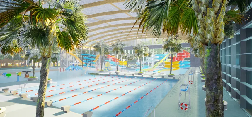 Скриншот 1 к игре Aquapark Simulator