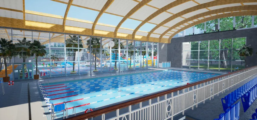 Скриншот 3 к игре Aquapark Simulator