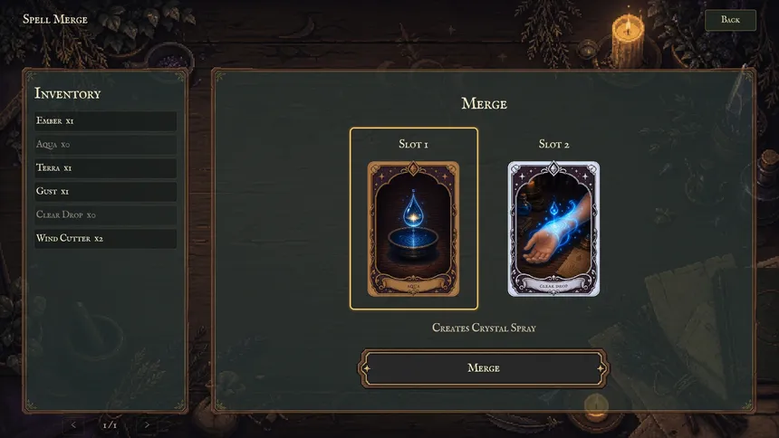 Скриншот 2 к игре Grimoire of Hecate : Tower of Starlight