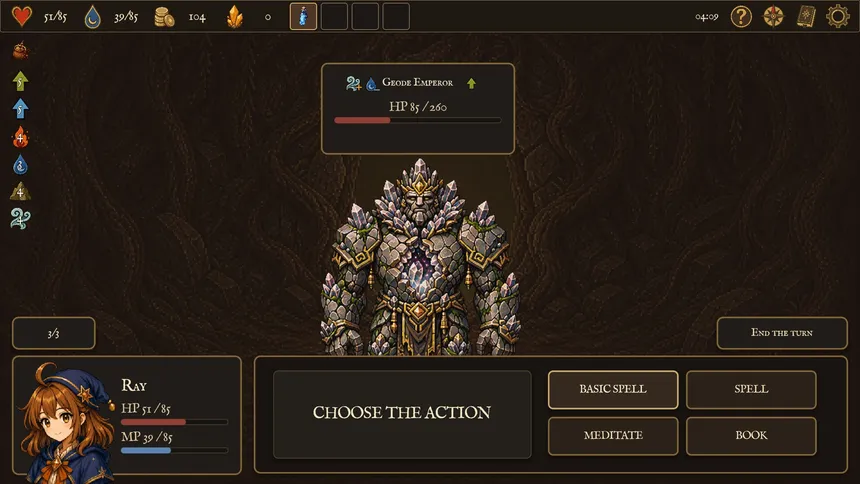 Скриншот 4 к игре Grimoire of Hecate : Tower of Starlight