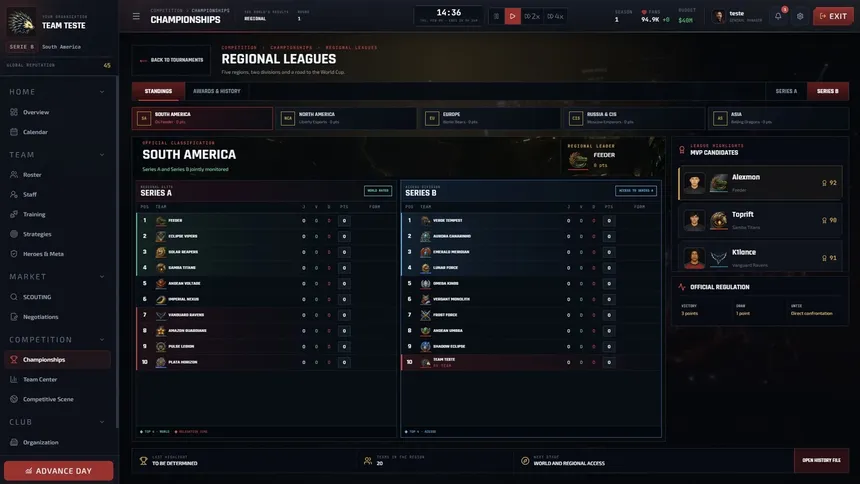Скриншот 7 к игре Esports Dynasty Manager