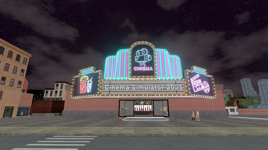 Скриншот 1 к игре Cinema Simulator 2025