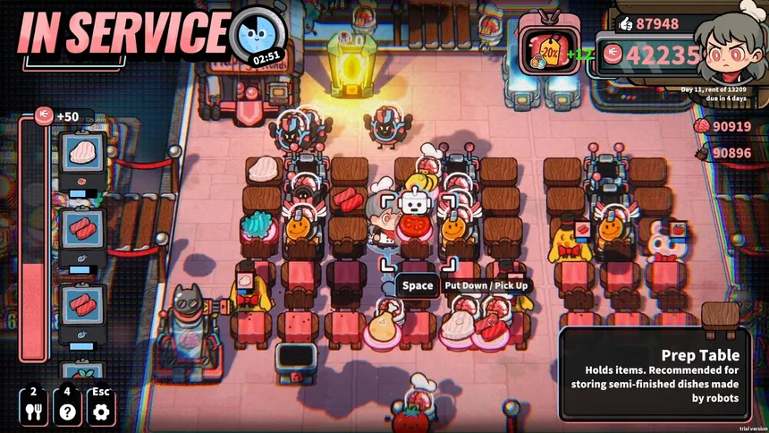 Скриншот 1 к игре Life, the Universe, and Restaurants