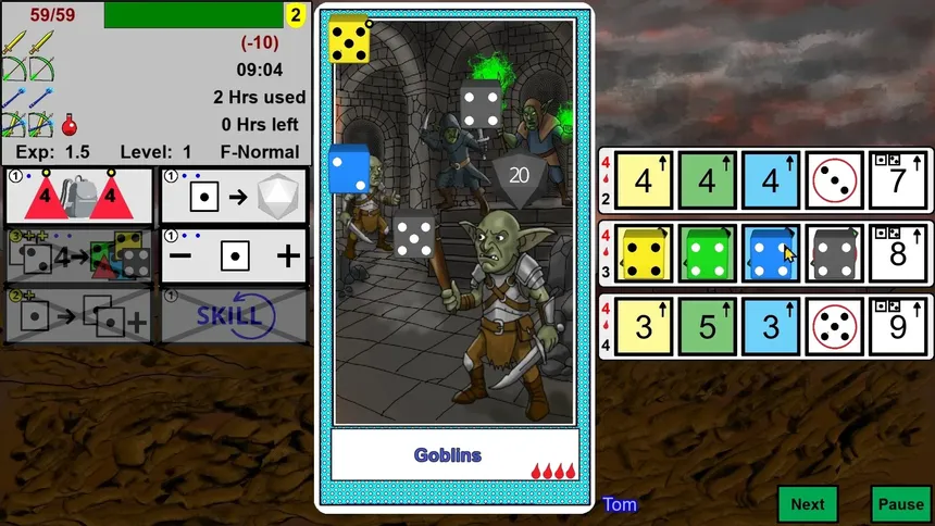 Скриншот 4 к игре Dicebound Quests: Heroes of Dice