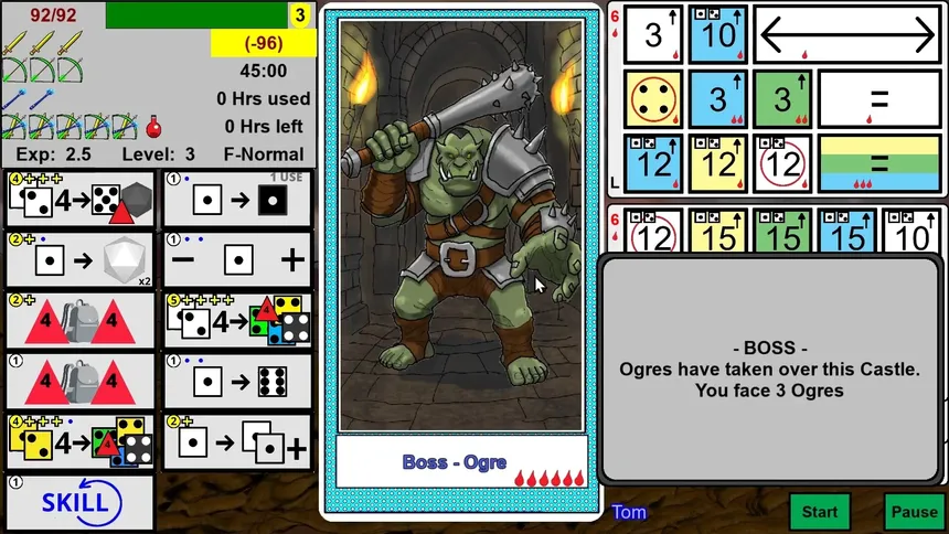 Скриншот 8 к игре Dicebound Quests: Heroes of Dice