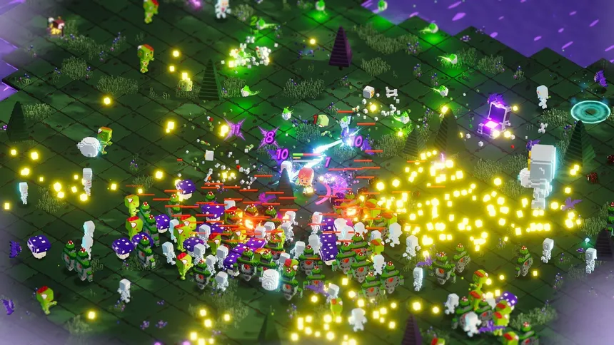 Скриншот 1 к игре Voxie Survivor