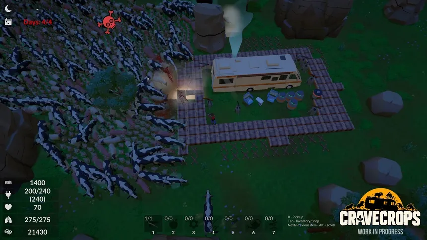Скриншот 2 к игре Cravecrops - Farming Defense