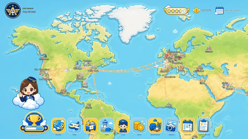 Скриншот 1 к игре Cozy Airways