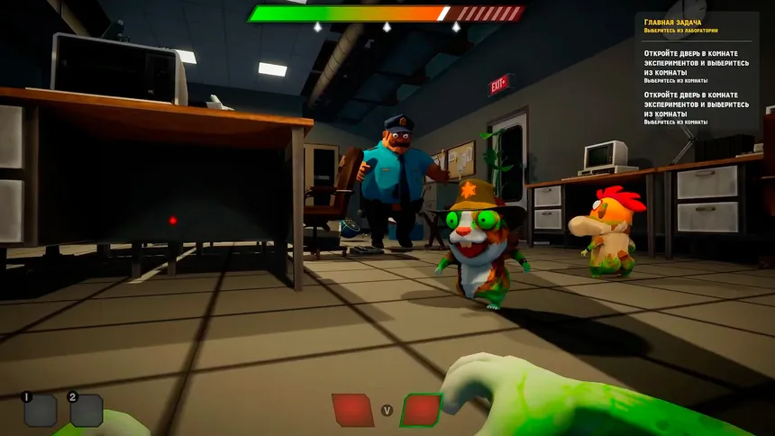 Скриншот 1 к игре Zombie Hamsters