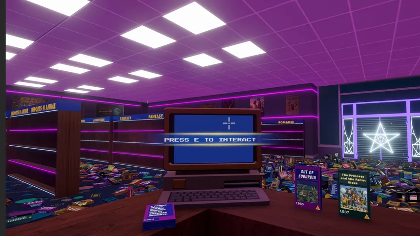 Скриншот 1 к игре VHS Nights: The Tidy Up Shift