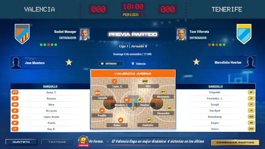 Скриншот 1 к игре Basket Manager
