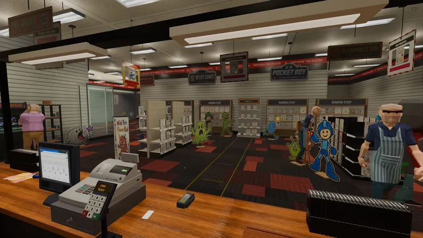 Скриншот 1 к игре New Game+ - Game Store Simulator