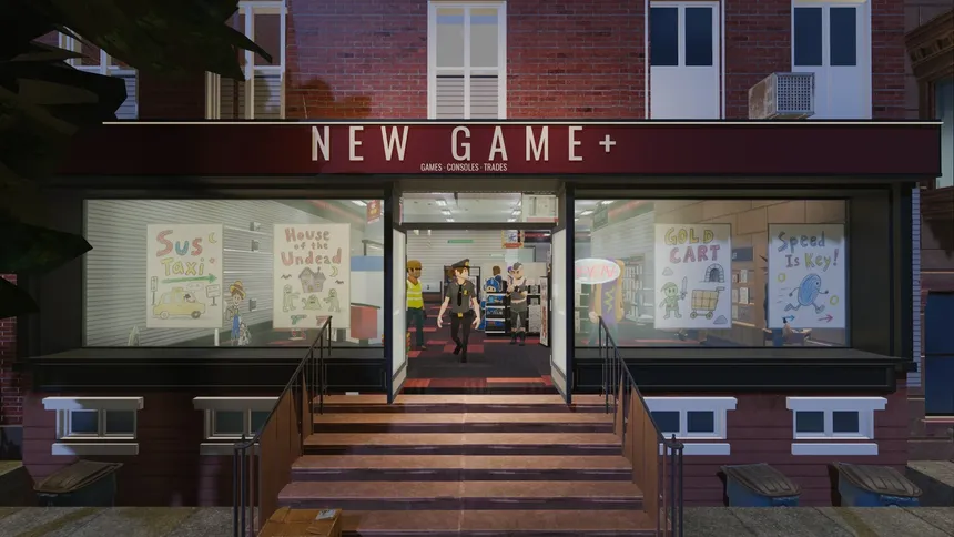 Скриншот 2 к игре New Game+ - Game Store Simulator