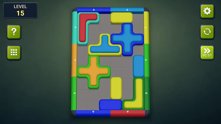 Скриншот 1 к игре Color Block Escape