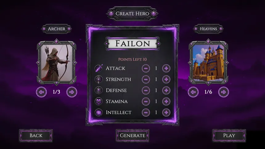 Скриншот 1 к игре Age of Failon - Birth of the Hero