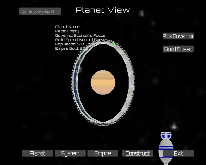 Скриншот 1 к игре 5th Frontier, The New Space Race