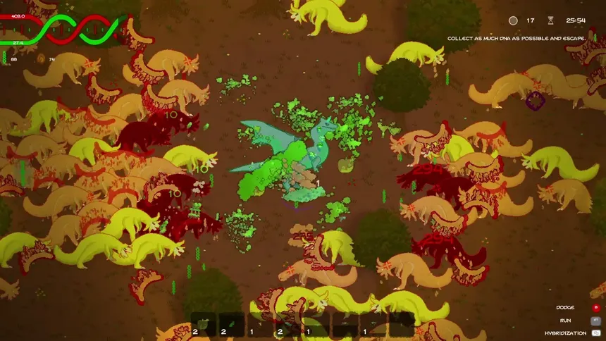 Скриншот 5 к игре DinoSwarm