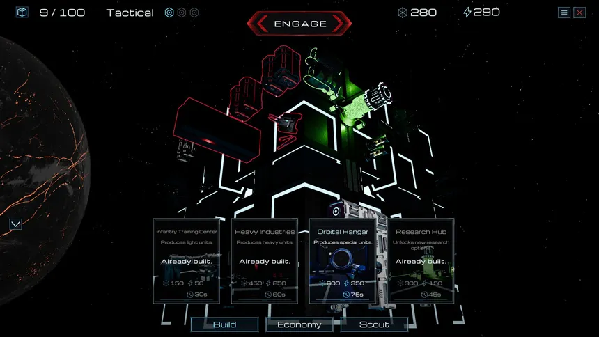 Скриншот 1 к игре Starbase Tactics