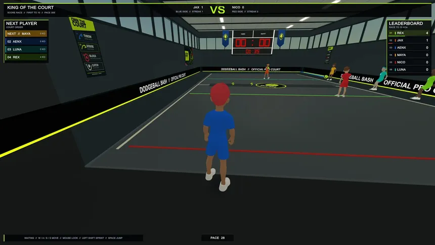 Скриншот 6 к игре Dodgeball Bash