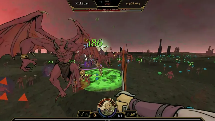Скриншот 8 к игре Hellwake: Hordes of Styx