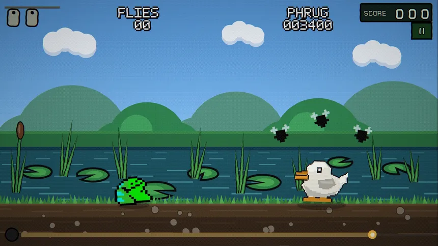 Скриншот 1 к игре Guns That Go Ribbit!