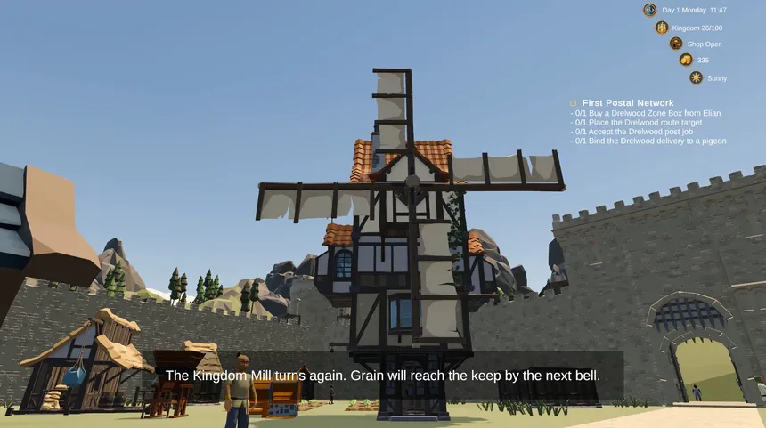 Скриншот 7 к игре Feathered Fortune: Medieval Post Simulator