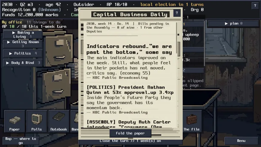 Скриншот 1 к игре Political Life