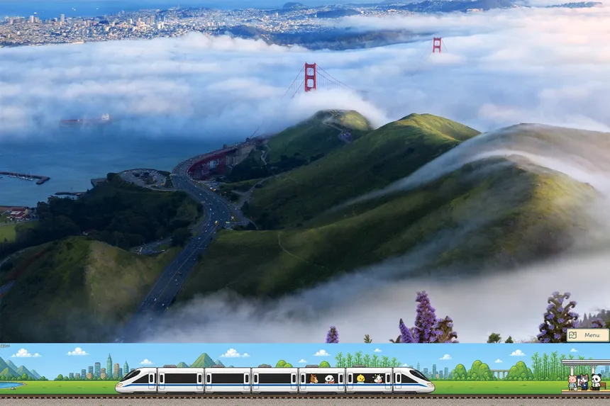 Скриншот 4 к игре Panda Rails: Desktop Journeys