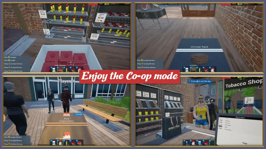 Скриншот 2 к игре Tobacco Shop Simulator