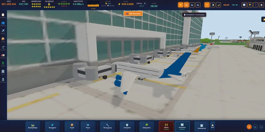 Скриншот 4 к игре Пиксельный магнат аэропорта 3D