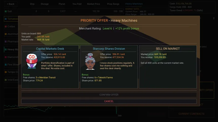 Скриншот 5 к игре Starport Merchants