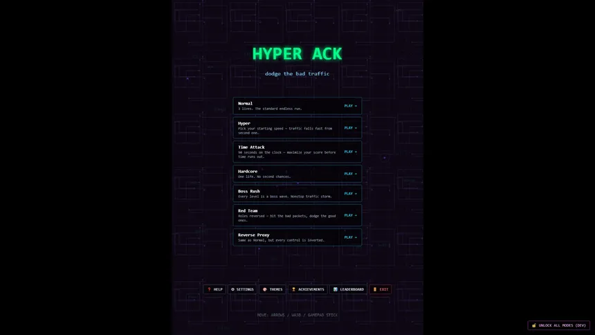 Скриншот 1 к игре Hyper ACK