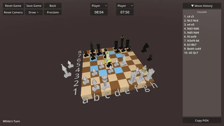 Скриншот 8 к игре wozitdev's 3D Chess