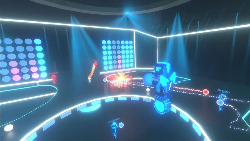 Скриншот 1 к игре Robot Roller-Derby Disco Dodgeball