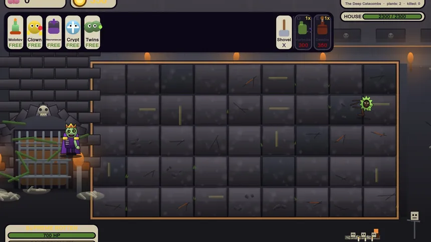 Скриншот 1 к игре Garden of the Dead