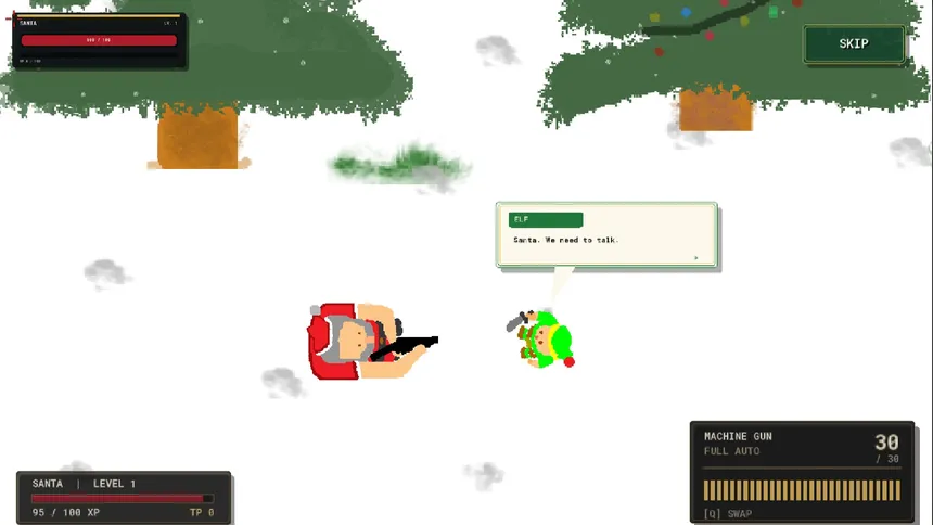 Скриншот 1 к игре Santa's Last Stand