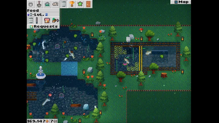 Скриншот 1 к игре Retro Pond
