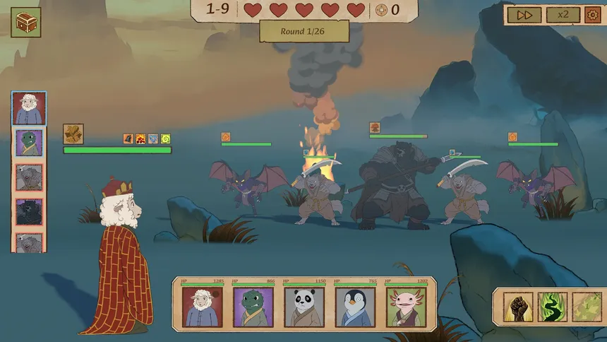 Скриншот 1 к игре Monk & The Misfit Monsters